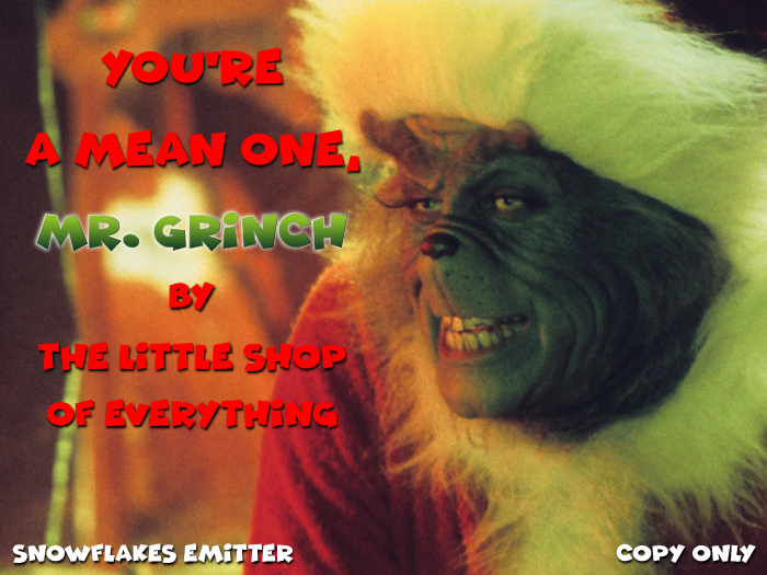 Second Life Marketplace - "You're a Mean One, Mr. Grinch" Dancer